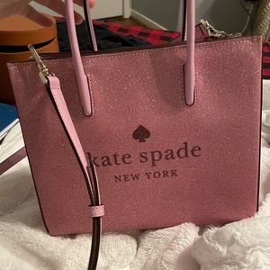 Kate Spade Glitter shopper